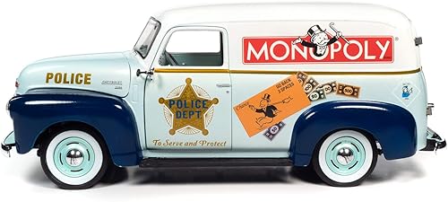 Miniatura 4 de Auto World Monopoly 1948 Chevrolet Panel Delivery w/Resin Figura 1:18