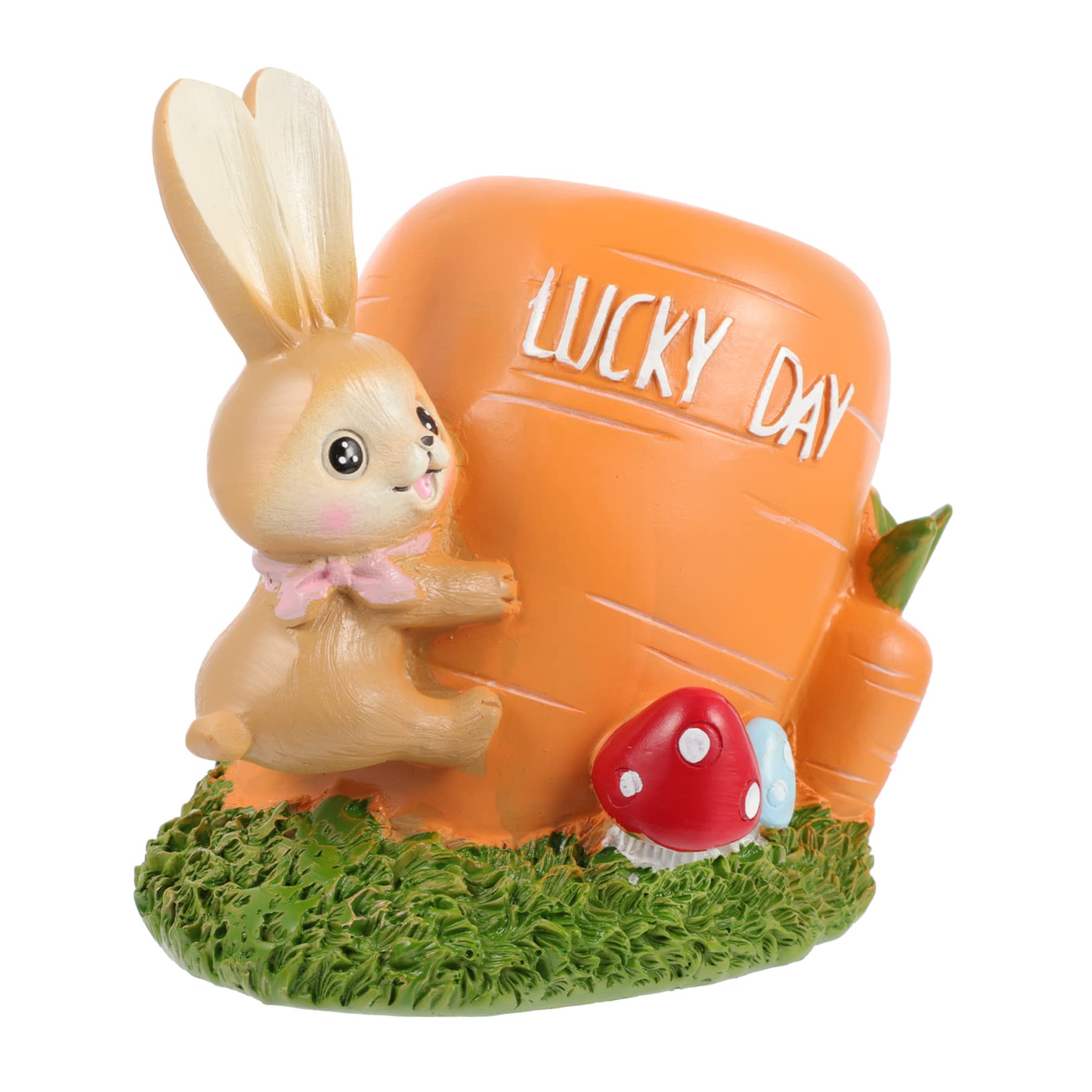 Pot à crayons lapin cœur décoration de bureau chambre fille et garçon