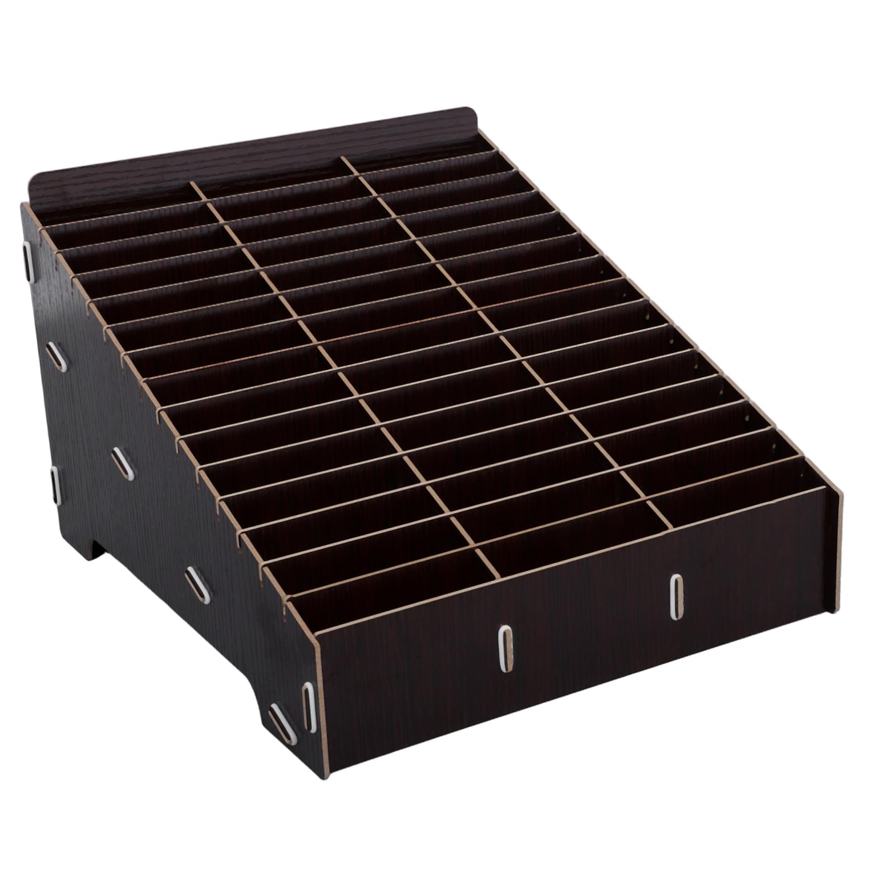 Caja de Madera para Teléfono Móvil, 45 Rejillas, Organizador