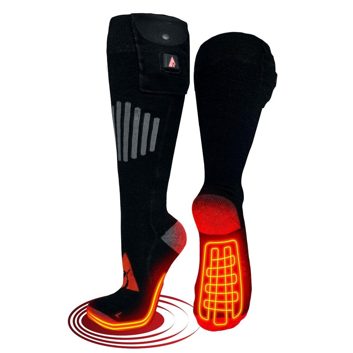 ActionHeat 5V Wool Battery Heated Socks - Replacement Socks Only XXL