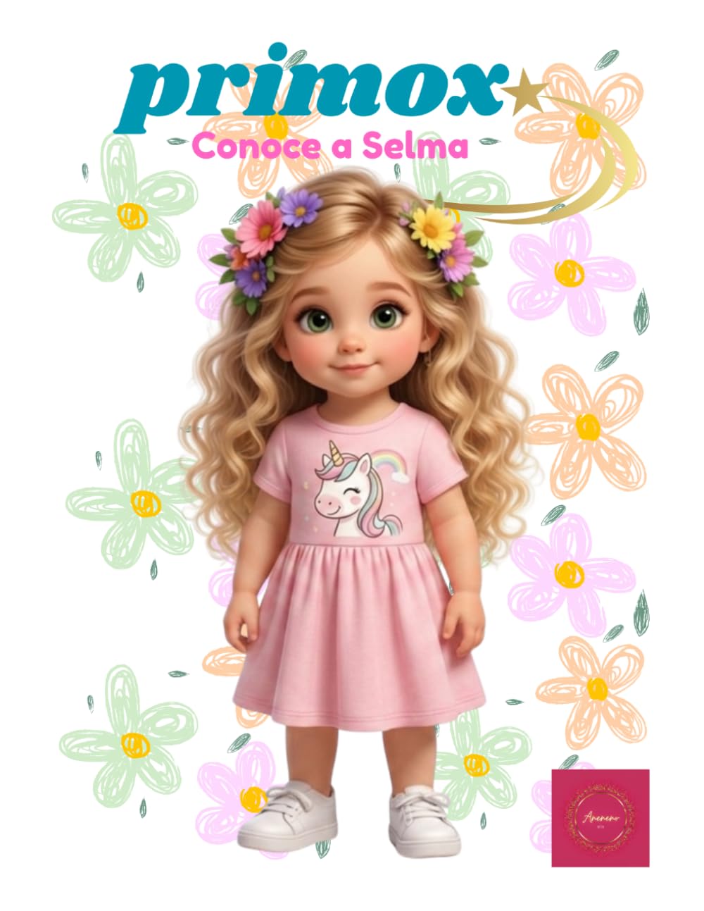 Libro de Colorear para Niños 4-8 años: Primox – Conoce a Selma: Libro infantil de actividades creativas y dibujos para colorear (Universo Primox para colorear)
