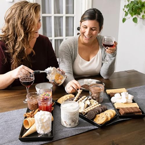 Home Beets Matte Black Ceramic Serving Platters (14 X 6 Inch Rectangle Plates) Serving Dishes For Entertaining, Food, Appetizers thumb #5