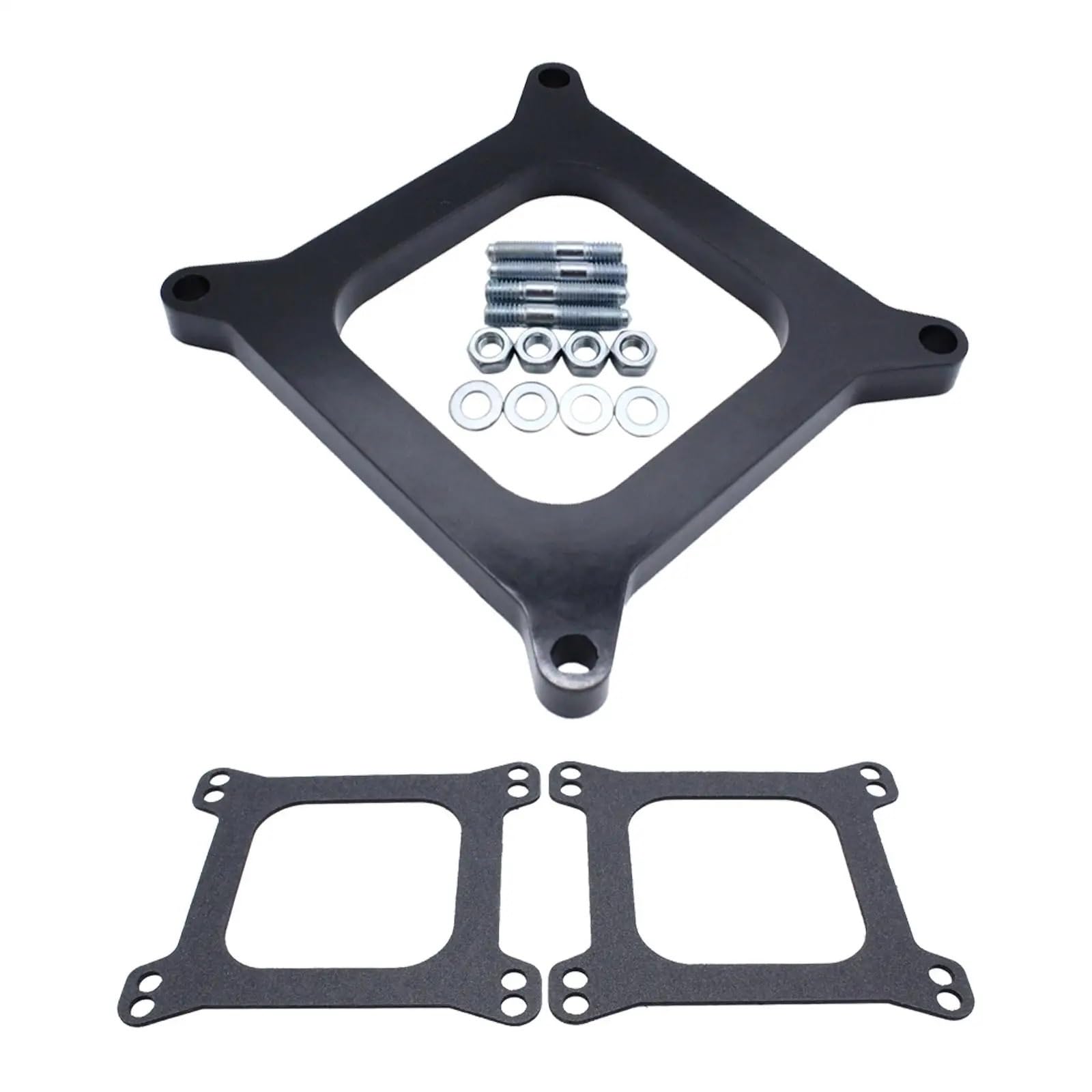 Zestawy do naprawy gaźnika Pasuje do Holley 4150/4160 1/2" dystans gaźnika R9139 Zastępuje dystans gaźnika z otworem kwadratowym 0,5" z otwartym środkiem