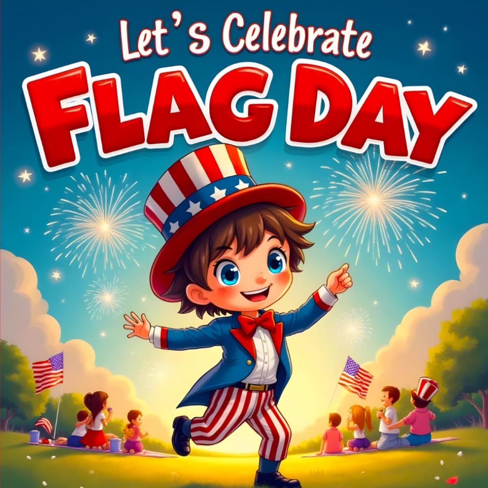 Let's Celebrate Flag Day book for kids : A Patriotic Children's Story About American Pride,Kids' Book About the American Flag Celebration