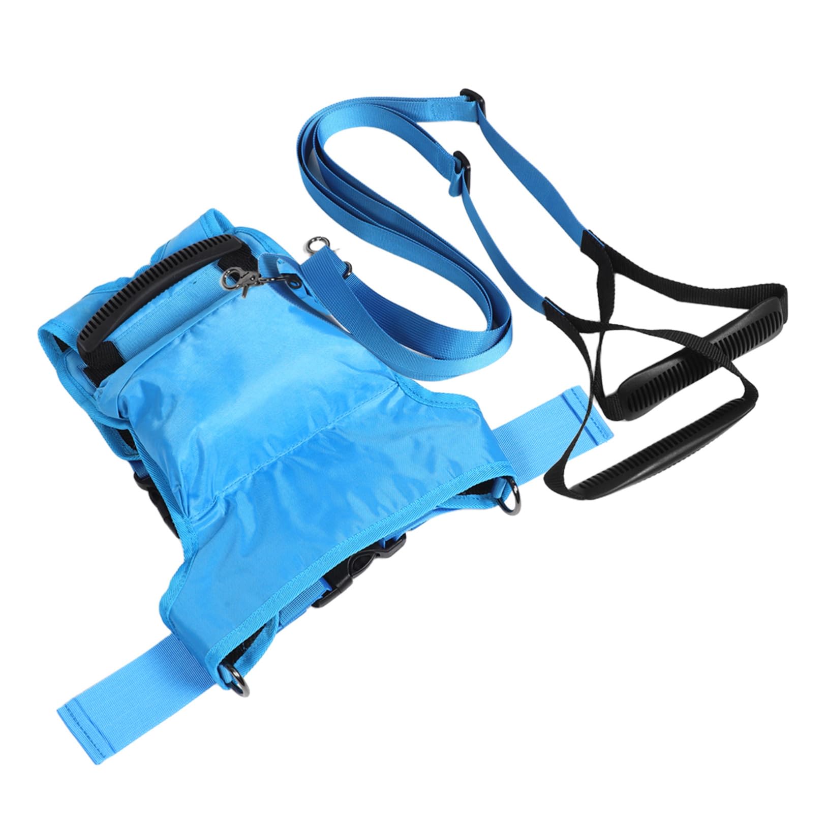 Abaodam Kid's Ski Training Belt Snowboard Connector Beginner Skiing Safety Leash Adjustable Length Anti-Fall for Toddlers