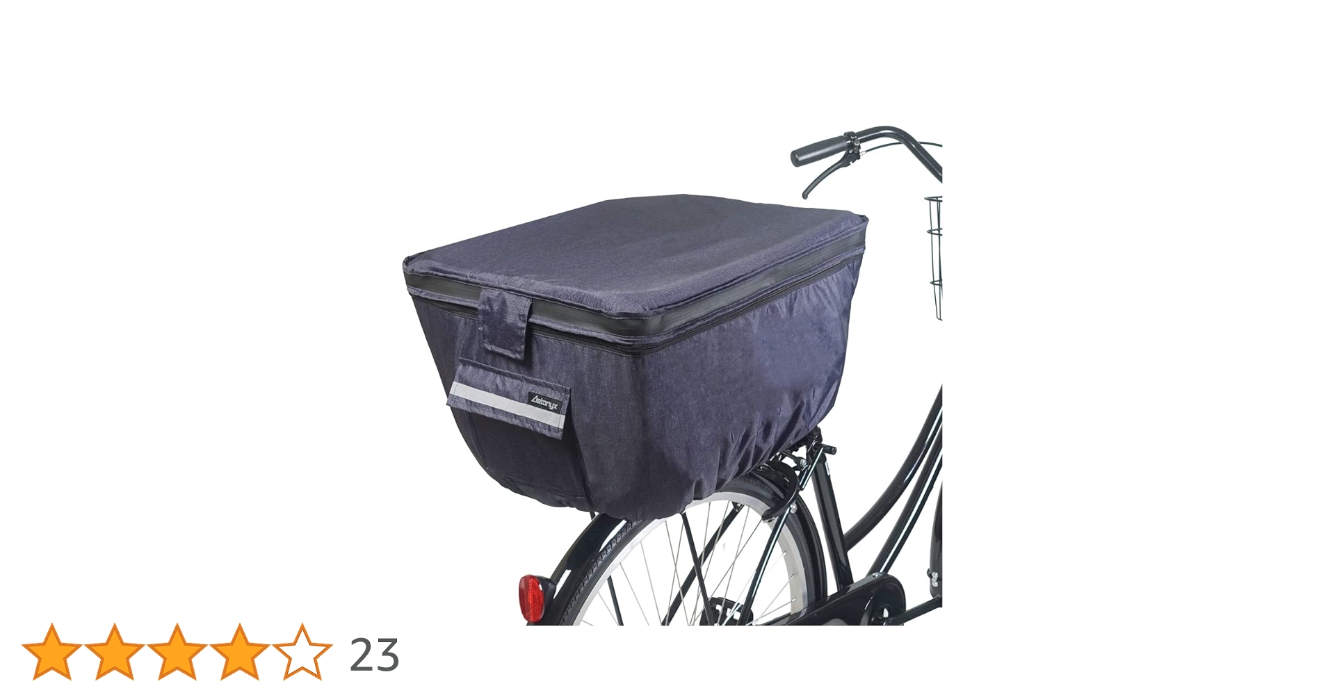 Amazon.co.jp: AETONYX 自転車後ろかごカバー 大型 2段式 防水