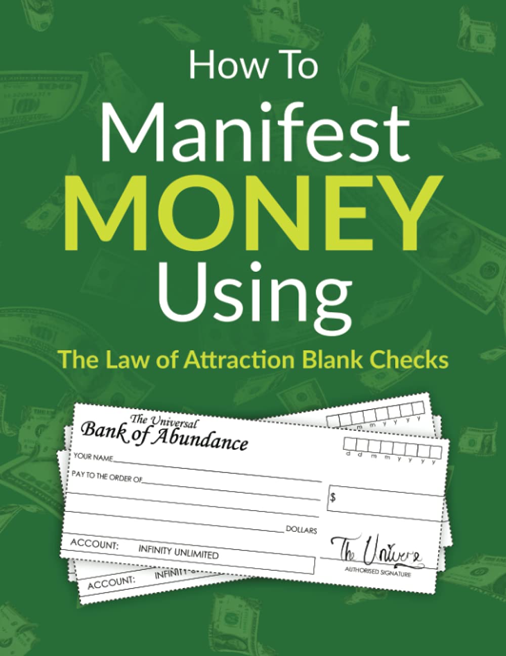 How To Manifest Money Using: The Law of Attraction Black Checks