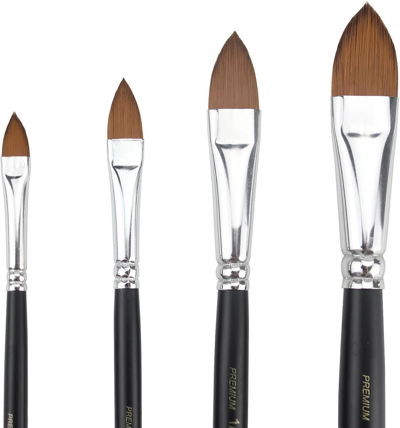GACDR Paint Brush Comb Set - 4PCS Professional Grainer Brushes for Acrylic Painting, Oil & Watercolor - Texture Brushes for Artists & Beginners, Short Handle