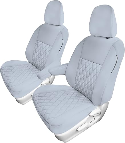 FH Group Fundas de asiento de neopreno de ajuste personalizado para Toyota Sienna 2011-2020 con fundas de asiento automotriz resistentes al agua