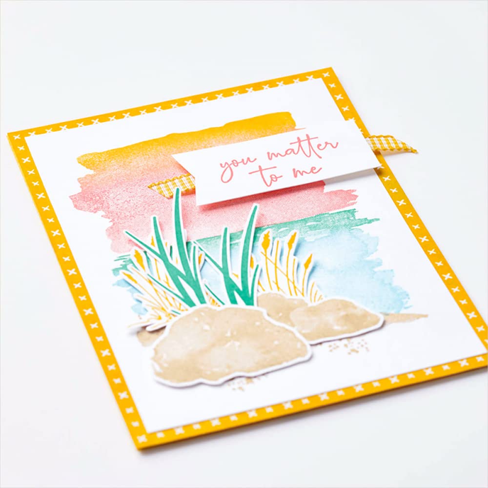 Folewr8 Clear Stamps,Champignon Tampons Silicone Transparent DIY Album Photo Embellissement