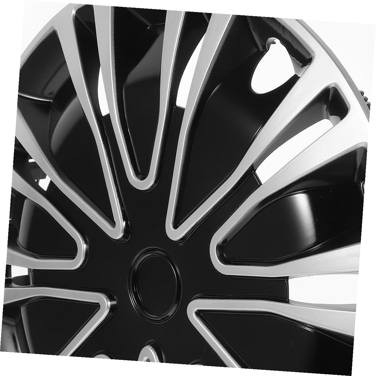 Coprimozzo 14 Pollici in PP Resistente per Auto Copricerchio Protezione Cerchione Installazione Rapida Accessorio Decorativo per Cerchi in Ferro Auto