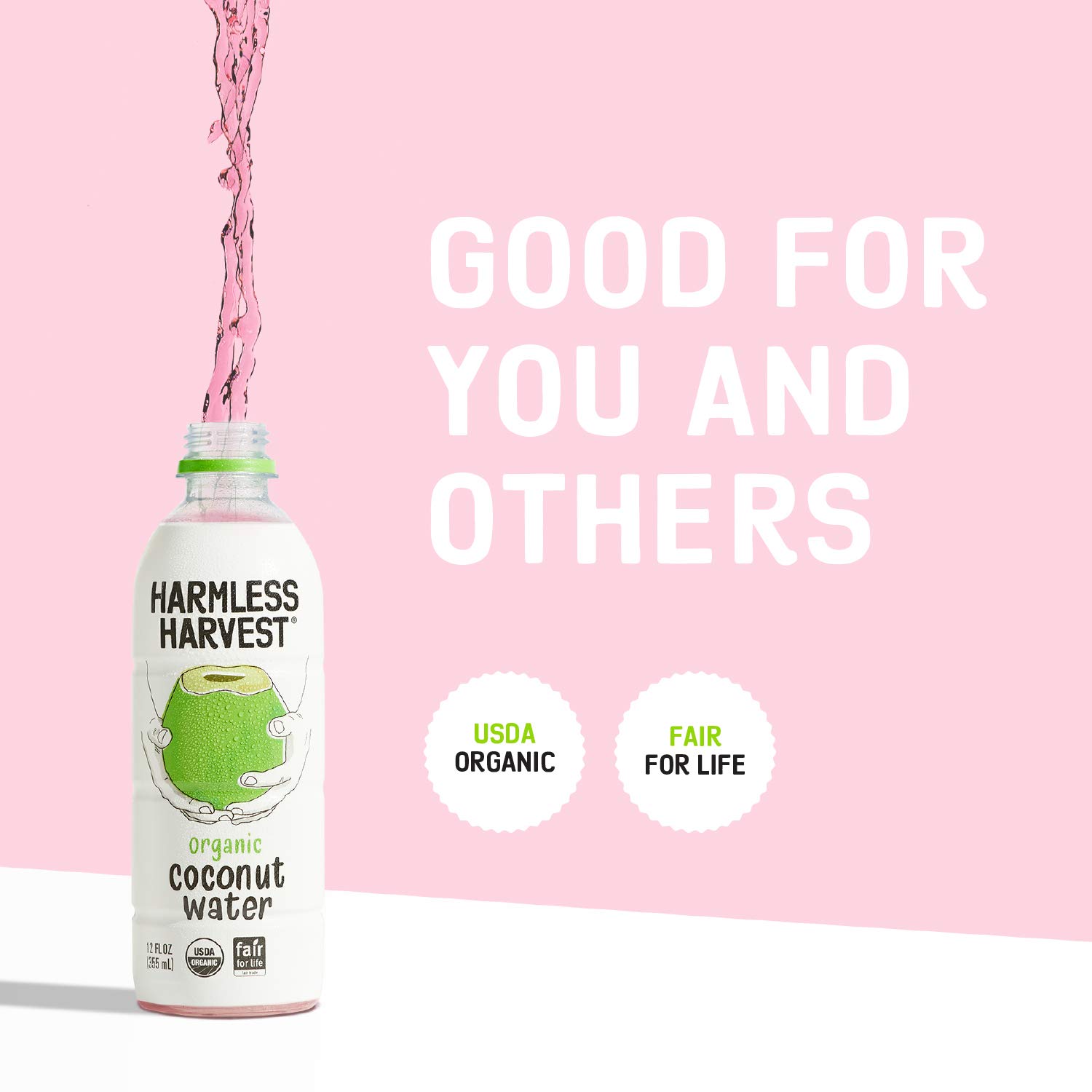 Buy Harmless Harvest Organic Coconut Water Drink, Hydrate with Natural