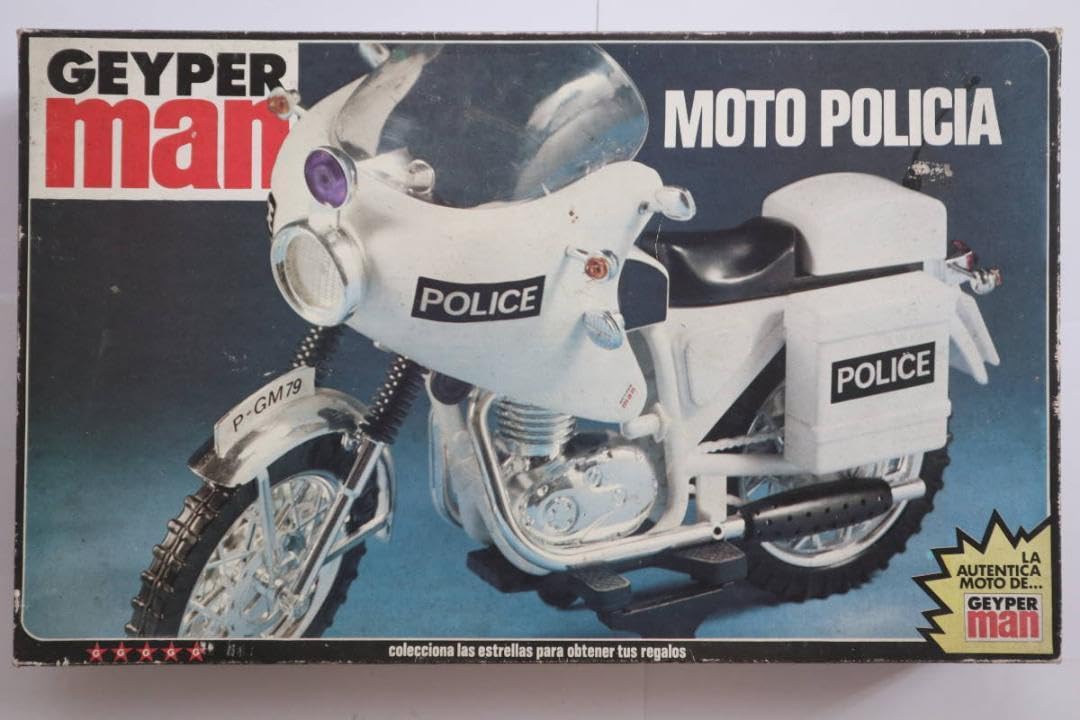 GEYPER man Hasbro MOTO POLICIA 未開封 1975年 Amazon.co.jp: GEYPER MAN Hasbro MOTO POLICIA 1975 : Toys & Games