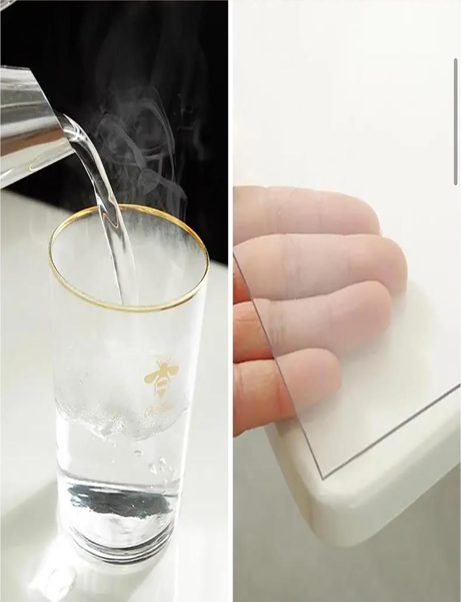 Alfombrilla protectora de mesa de cristal suave ESD transparente, alfombrilla de escritorio con conexión a tierra de PVC for laboratorio, alfombrilla antiestática for banco de trabajo de montaje.(140x