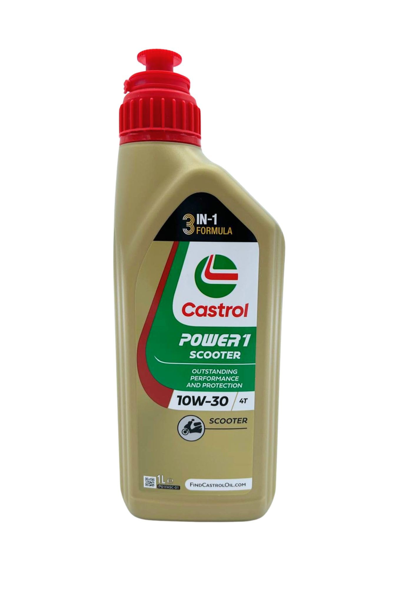 LUBRIALPHA Castrol Power 1 Scooter 4T 10W30 7 Litri