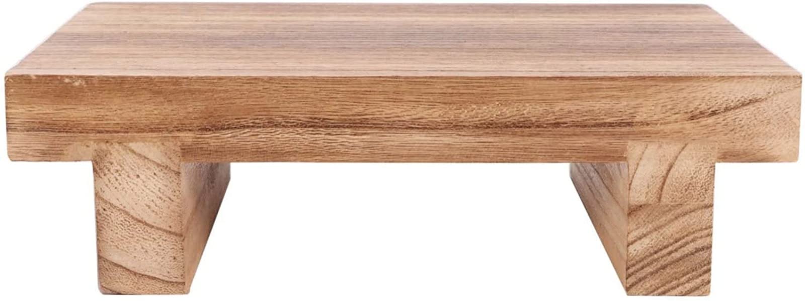 Robusto sgabello in legno per bagno,scalino multiuso per vasino per bambini, pratico gradino antiscivolo per WC per bambini, altezza 7 cm