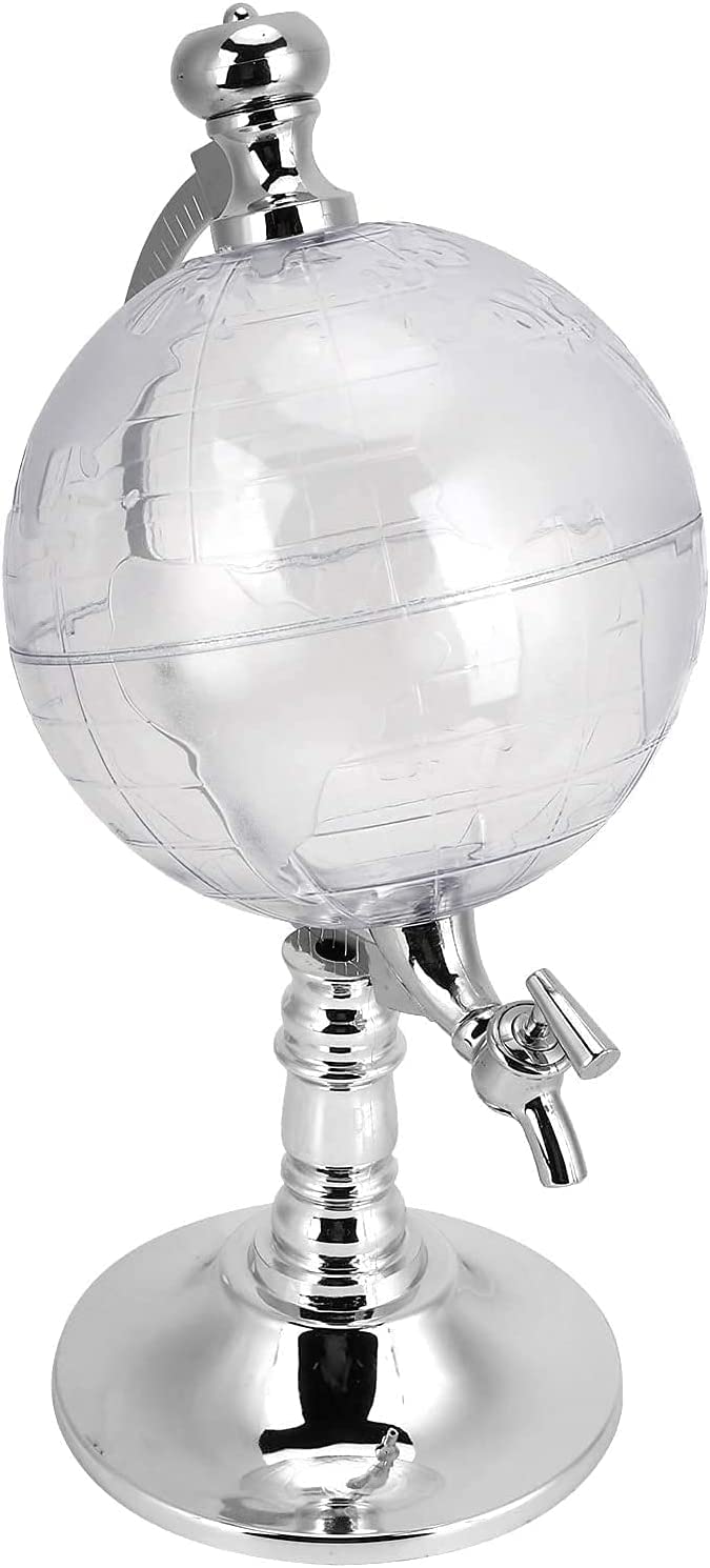 Dispensador de Cerveza, Balde de Cerveza Torre de Cerveza de 1,5 l, Dispensador de Torre de Bebidas Transparente, Diseño esférico