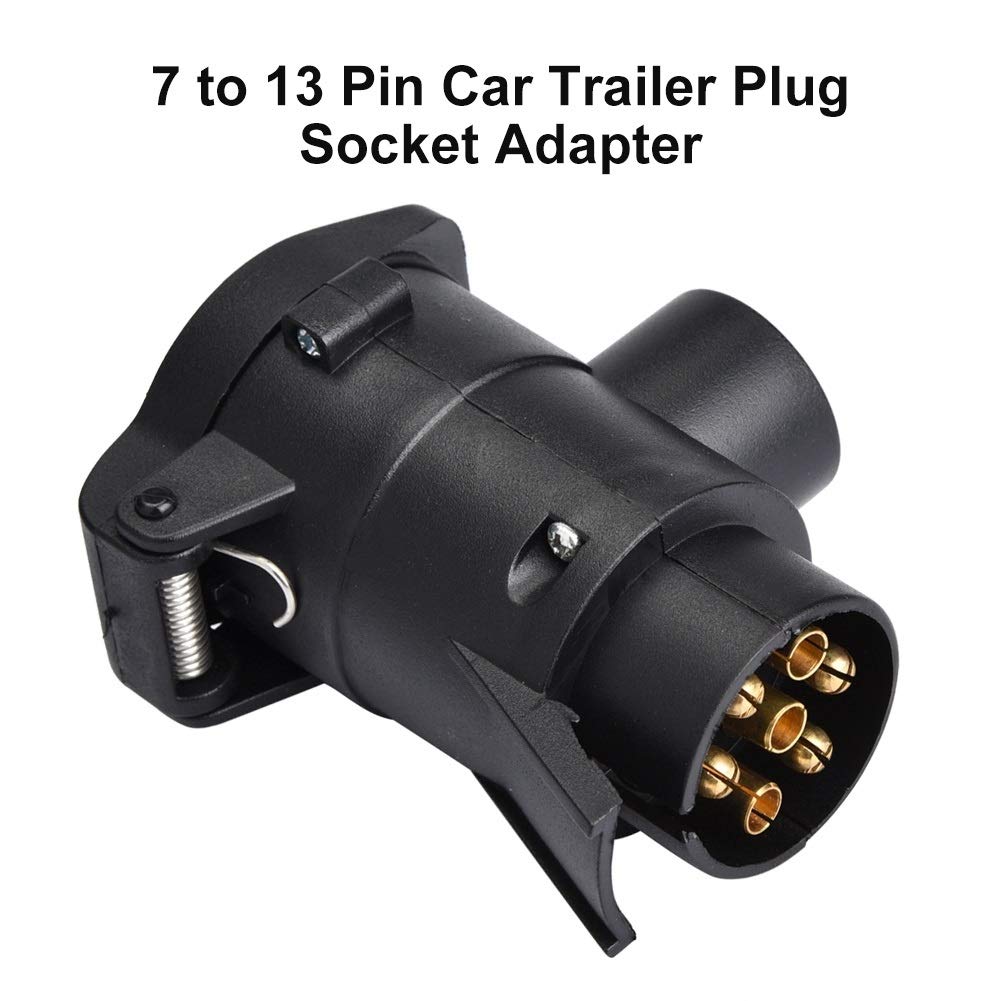 Adattatore Spina Rimorchio 7 A 13 Pin - Per Auto E Caravan, Impermeabile, Plug And Play - Foto 11