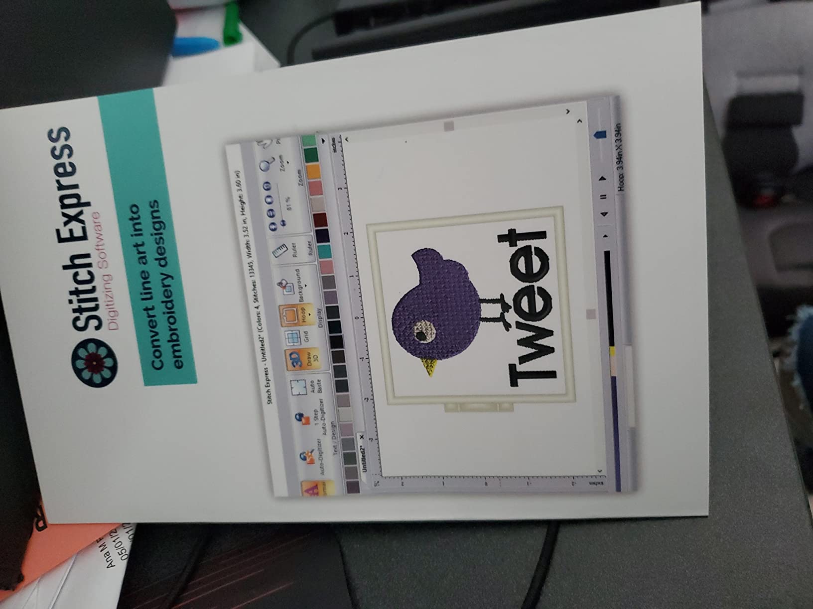 20/mo Finance Brother SAEXPRESS Stitch Express (Auto Digitizing Software) Buy Now, Pay Later