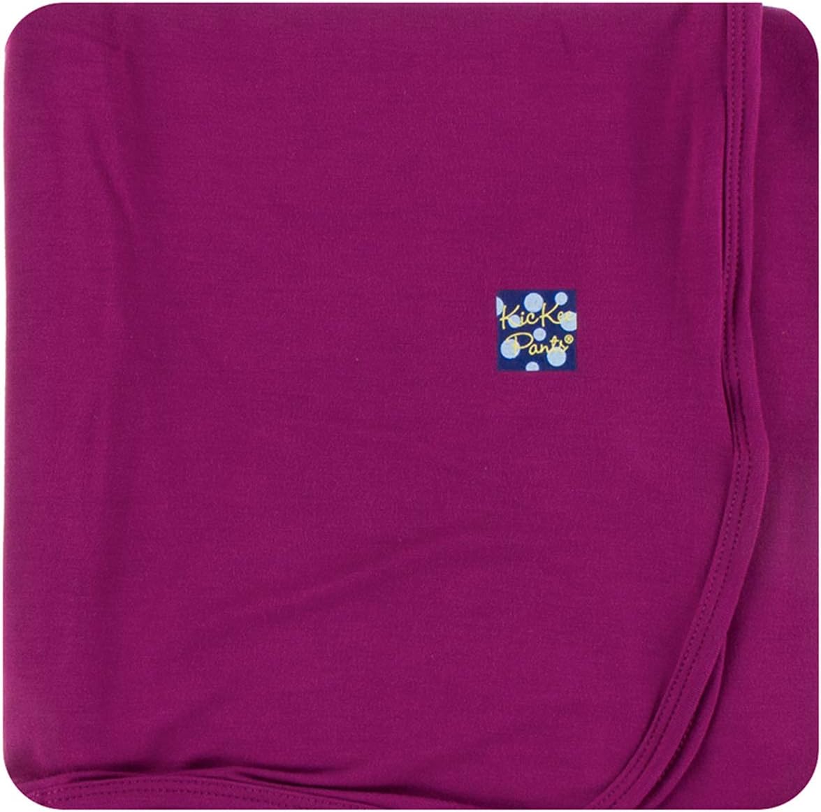 KicKee Pants Baby Girls Basic Swaddling Blanket - Orchid, One Size