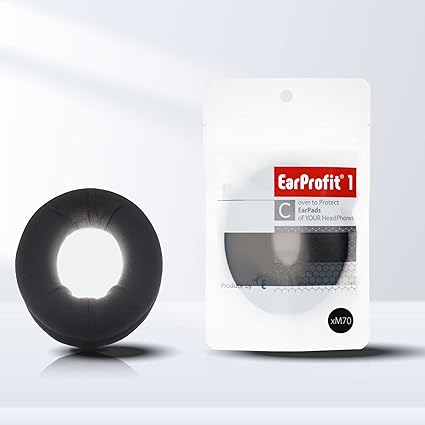 Amazon Co Jp Earprofit 新開発 さらさら 消臭 ヘッドホンカバー イヤーパッドカバー 開口部 日本製 Xm70 Black 家電 カメラ