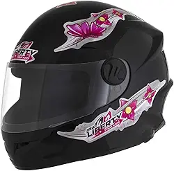 CAPACETE FECHADO PRO TORK LIBERTY FOR KIDS GIRLS PRETO TAM. 54