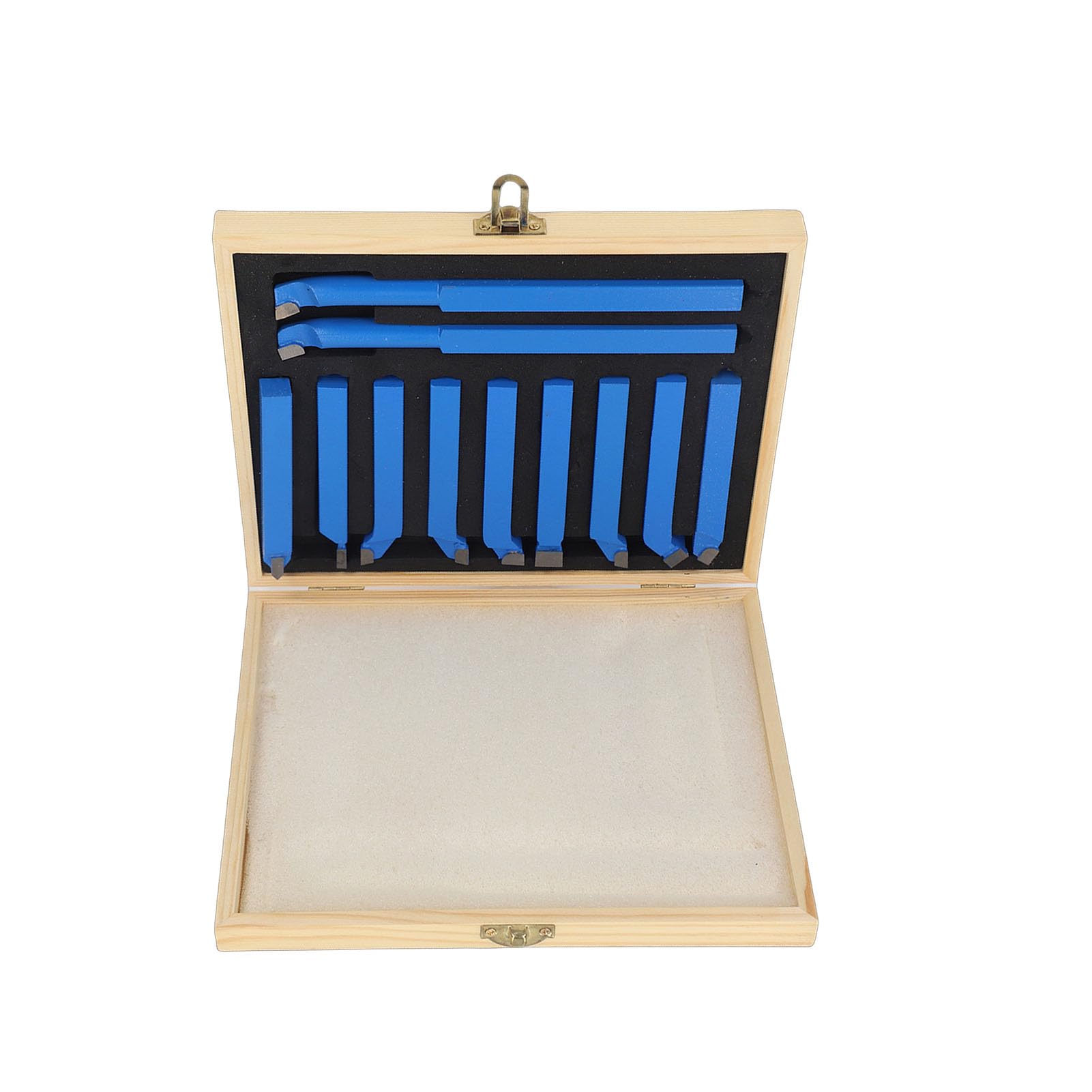 GOTOTOP 11Pcs Herramienta de Torneado 12 * 12mm Conjunto de Herramientas de Torneado de Corte de Soldadura y Fresado