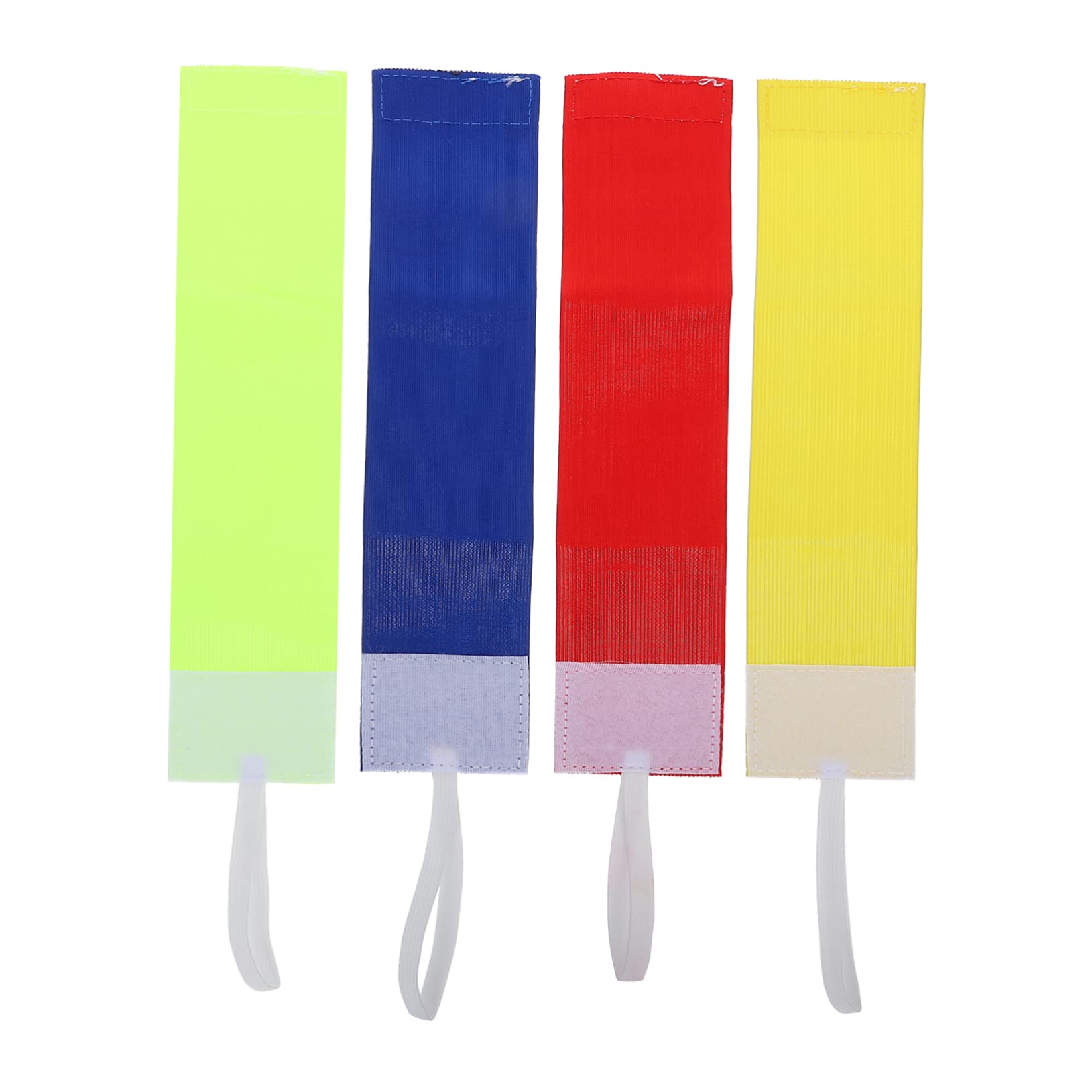 Yardwe 4pcs Armband Nylon Sports Team Supplies Captain's Arm Sign Durable Comfortable Easy Wear
