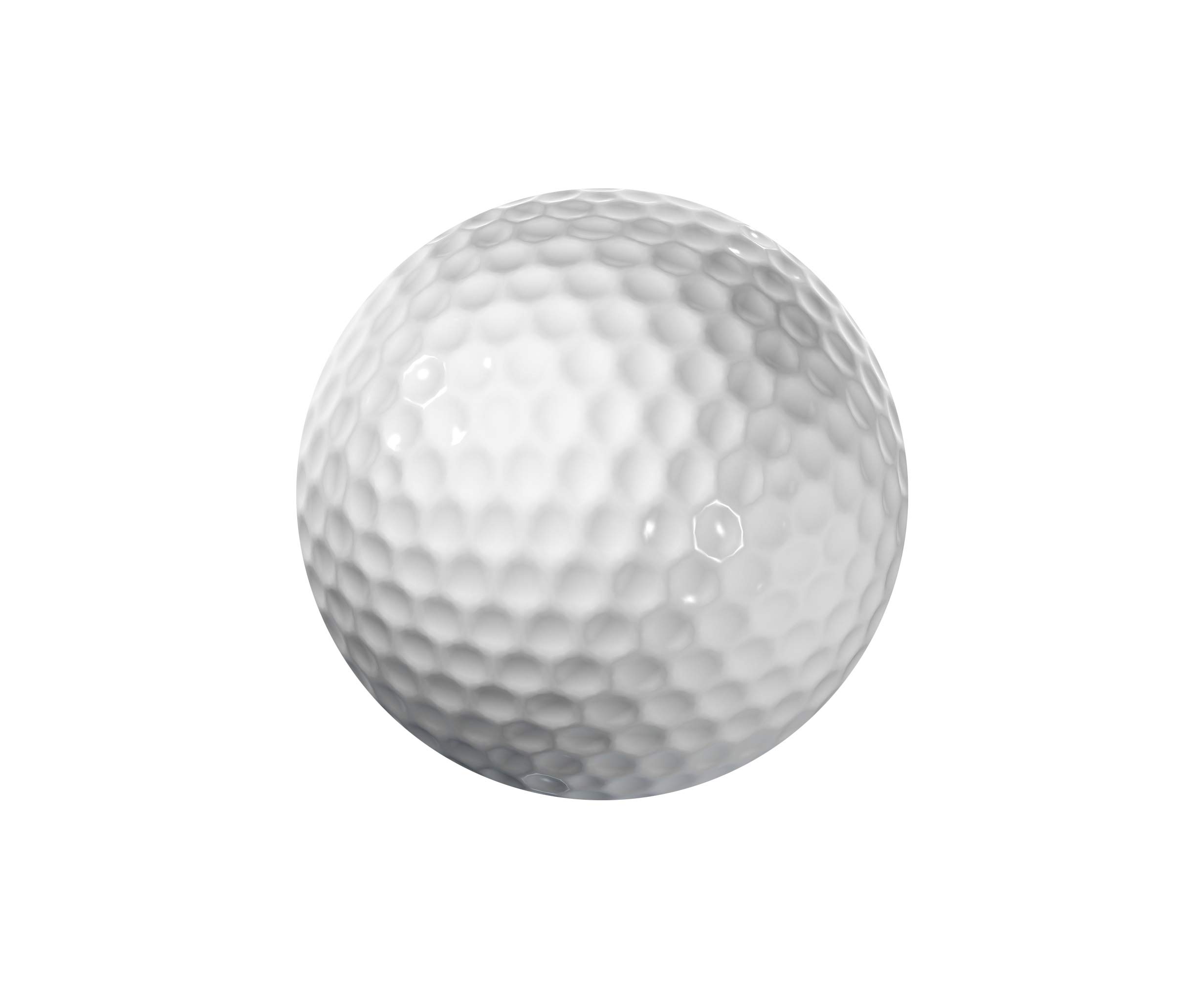 LONGRIDGE Lot de 50 Balles de Golf à Faible Rebond Crazy Mini Golf de Blanches