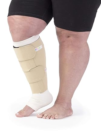 Sigvaris Medically Complex Edema Compreflex Reduce below Knee Black Range 3 Reg 2403 BKR