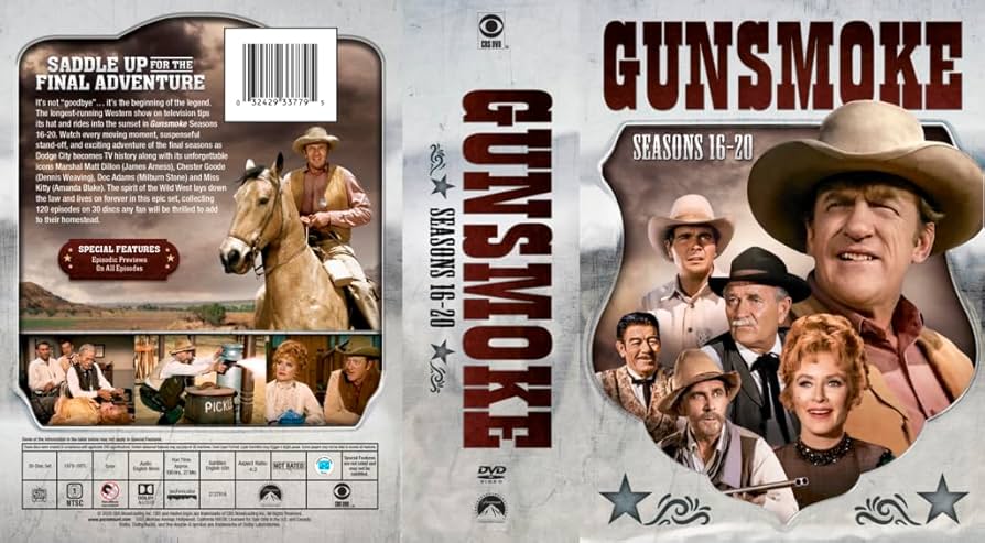Amazon.com: Gunsmoke: Seasons 16-20 [DVD] : James Arness