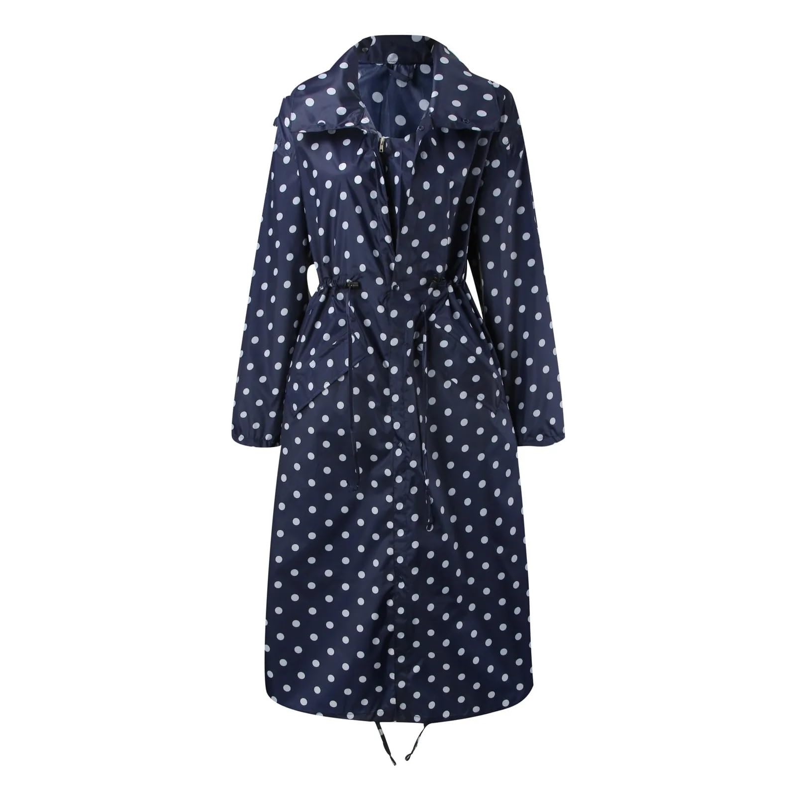 Poncho Antipioggia Impermeabile con cappuccio for uomo e donna, impermeabile antivento, giacca poncho
