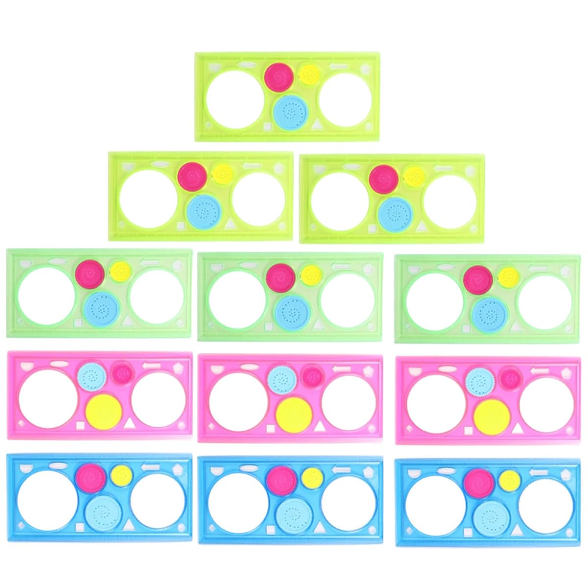 Plantillas de pintura sin olor Alipis resistentes a deformaciones para niños