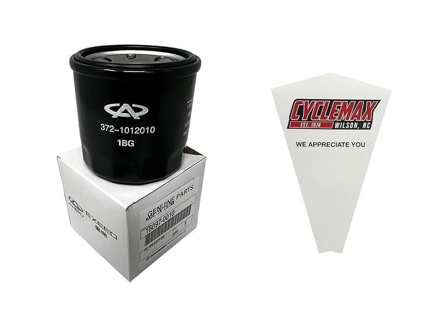 Amazon.com: Cyclemax One Pack compatible with Kawasaki Oil