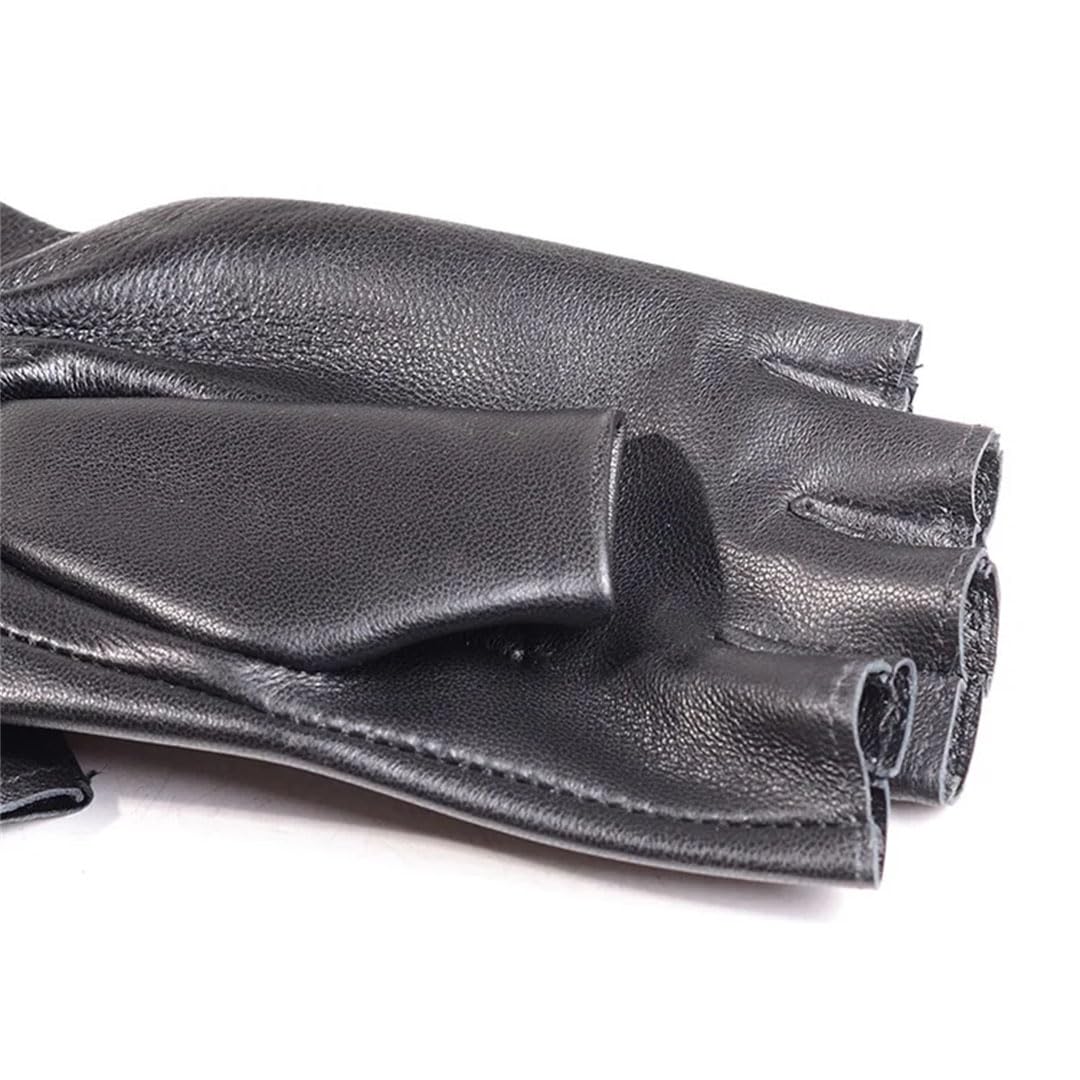 Guantes largos de ópera sin dedos para mujer, color sólido, color negro, 50 cm, talla XL, Negro, XL