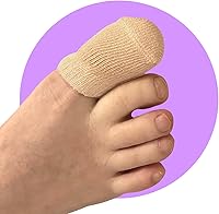 Vista 12 de BOUNCEBACK BIG TOE - Calcetines protectores de algodón suave para uñas encarnadas, úlceras diabéticas, agarre interior antideslizante