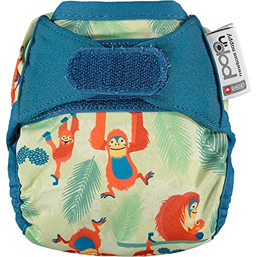 Pop-in individual recién nacido pañal bambú, Orangutan