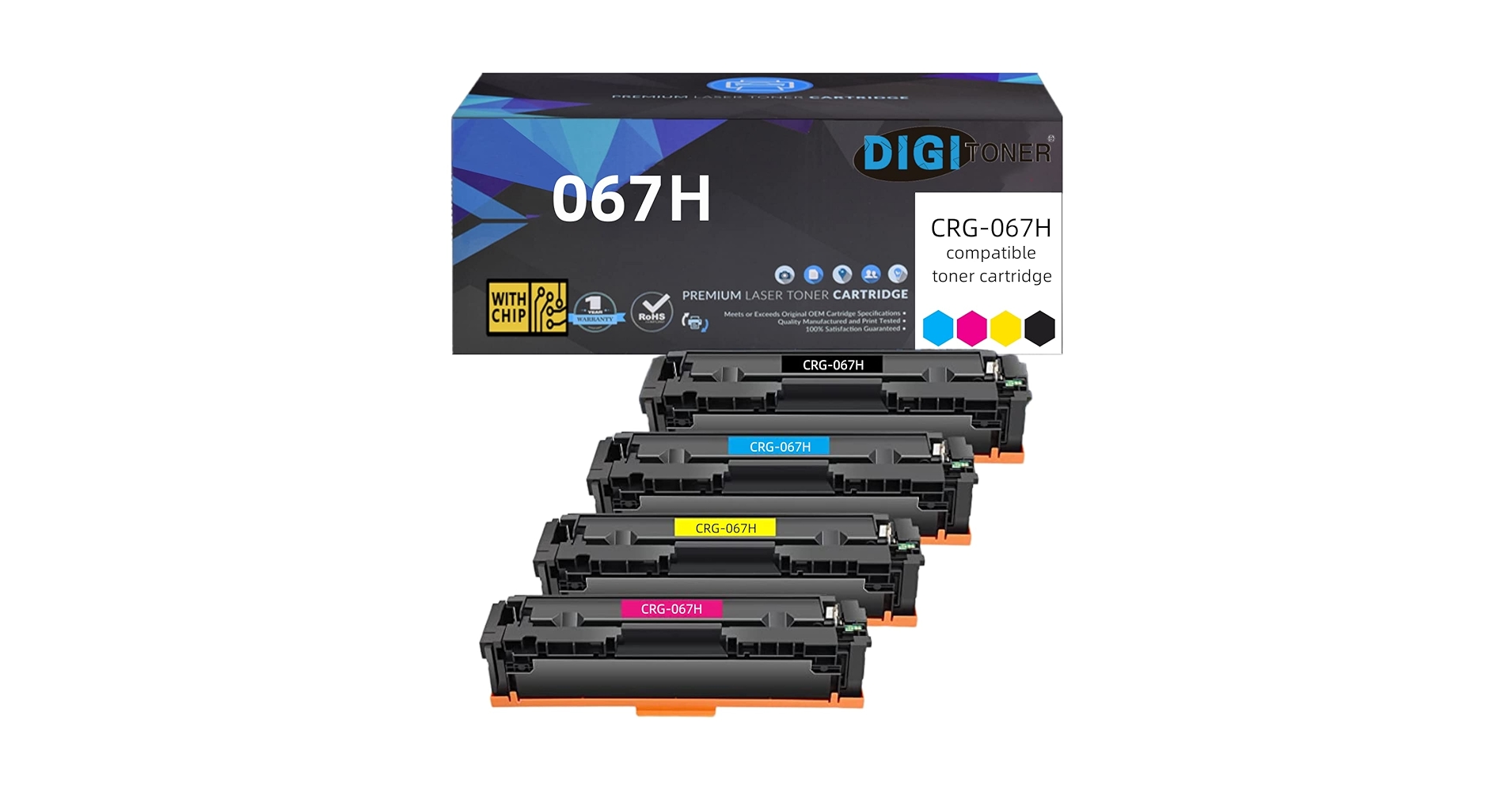 CANON用 キャノン用 CRG-067 CRG-067H CRG-067BLK Amazon.com: 067 CRG-067 CRG067 CRG 067 Compatible Toner