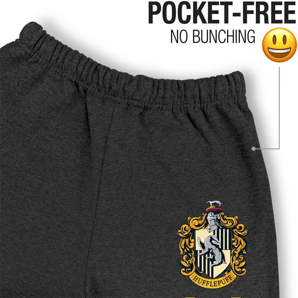 Harry Potter Houses Crest Unisex Jogger Sweatpants for Men and Women Collection