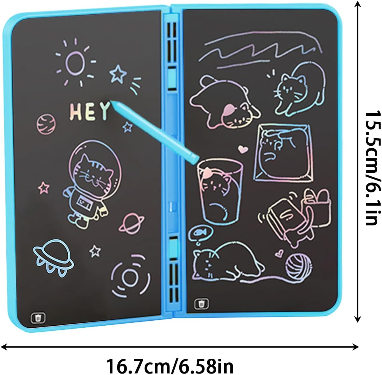 Toy Phone - Folding Play Telephone - Child Musical Toys - Preschoolers Birthday Home Apartment Playroom Holiday Daycare Travel Playdates