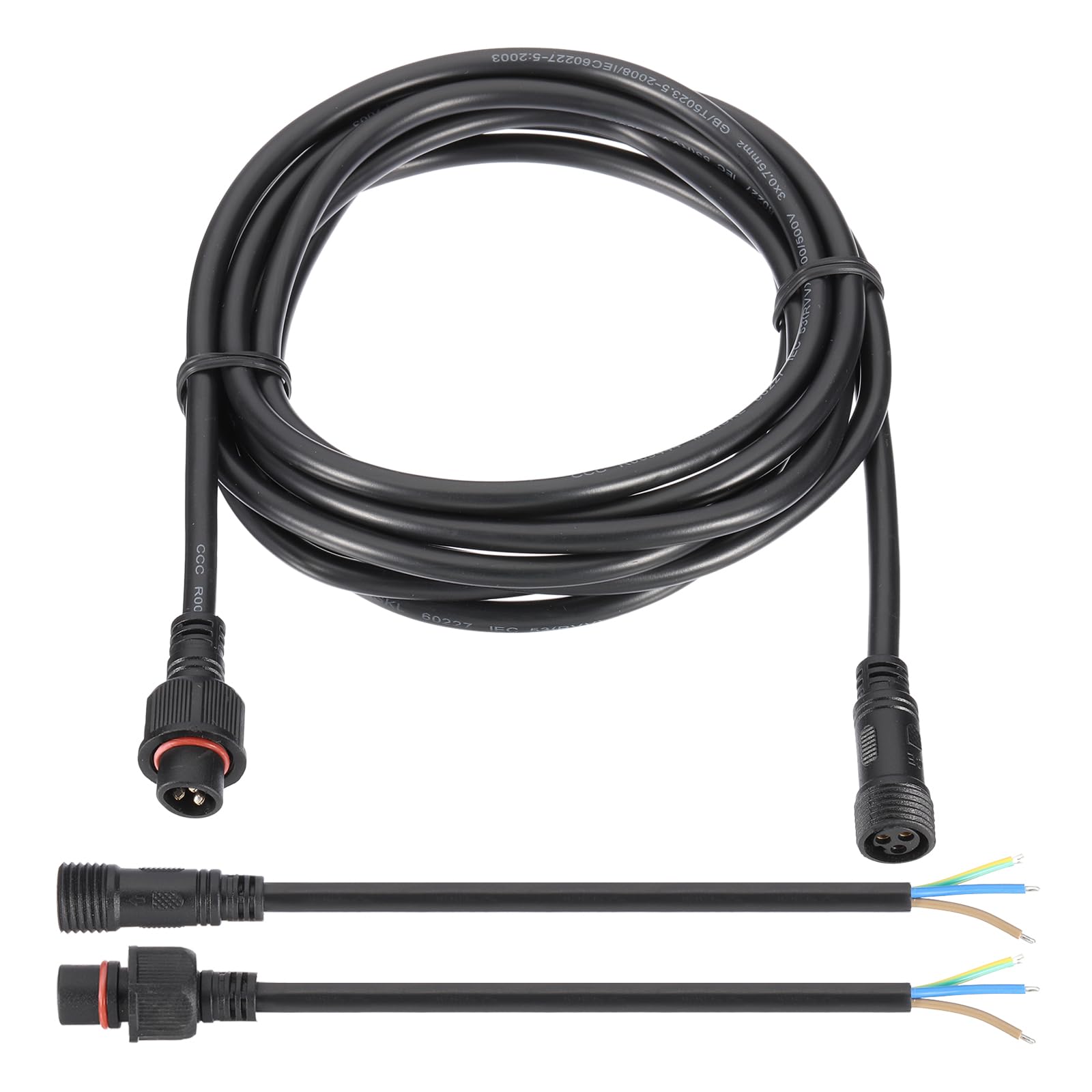 Amazon.com: PATIKIL 9.84Ft 3 Pin Extension Cable Wire, 18AWG