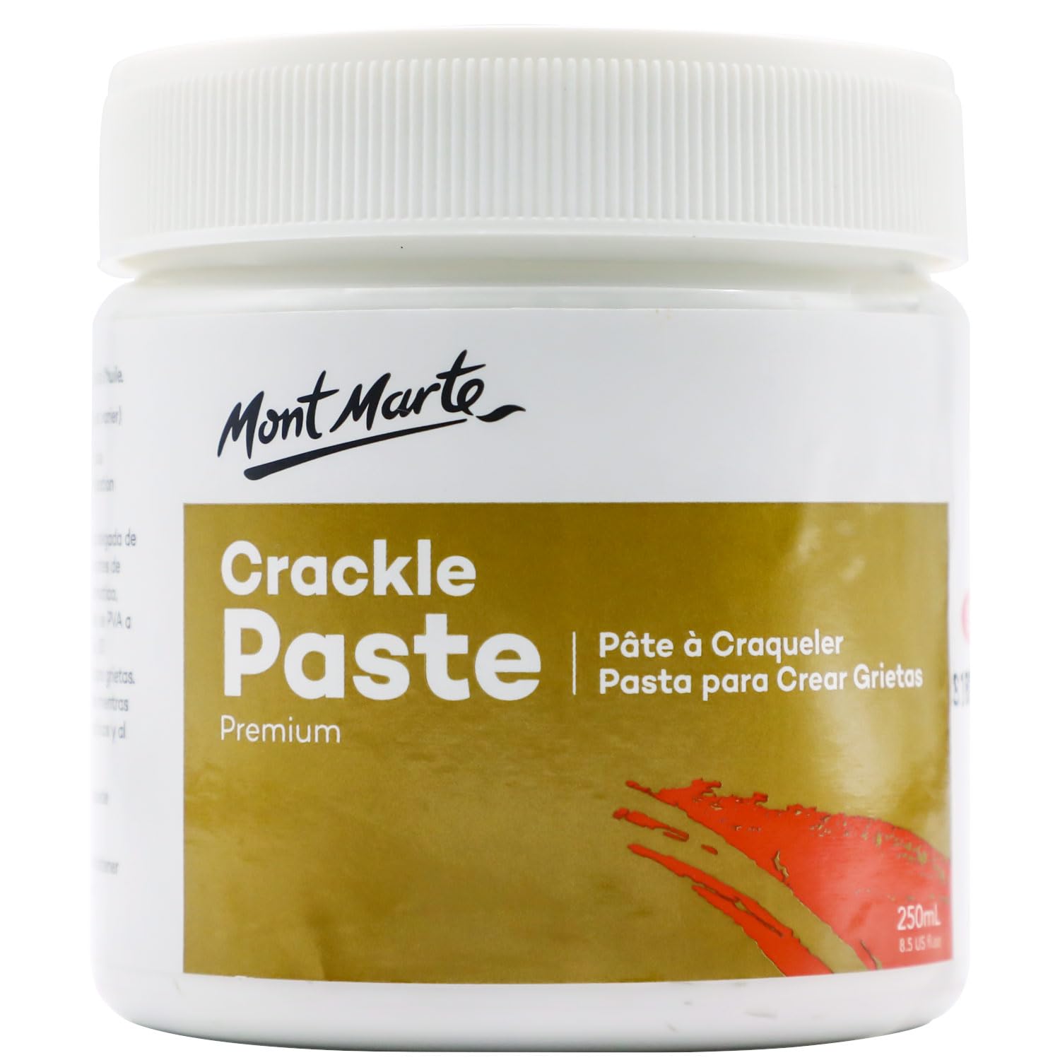 Mont MartePremium Crackle Texture Paste 8.45oz (250ml)