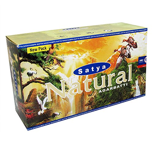 Satya Natural Agarbatti Pack Of 12 Incense Sticks Boxes 15Gms Each Supreme Quality Incense Sticks For Relaxation, Positivity And Peace #TOP1