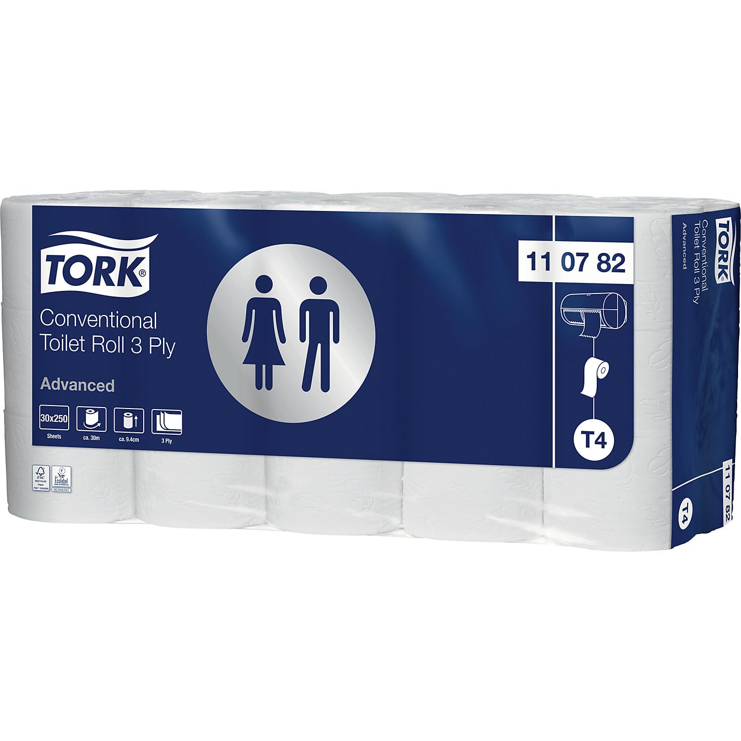 Tork 110782 Premium papier toaletowy, 30 rolek
