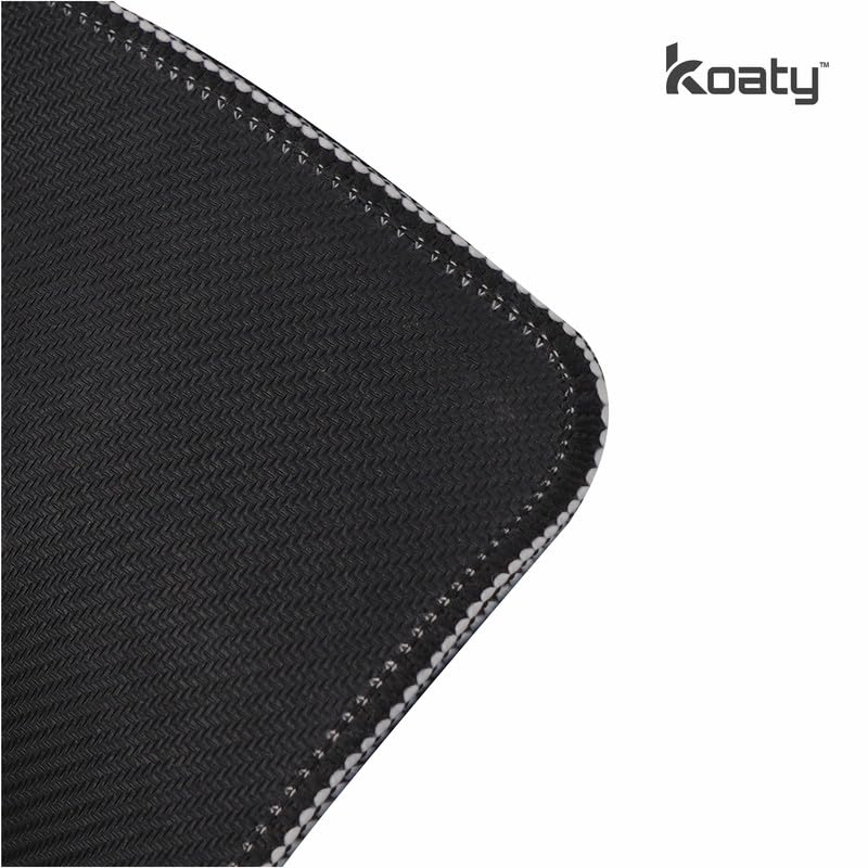 Image of Ultra-Smooth 350mm x 250mm Large Size Mousepad -3mm Thick Durable Stitched Edges, Non-Slip Rubber Base, Spill-Resistant, Perfect for Work, Gaming, and Home Office