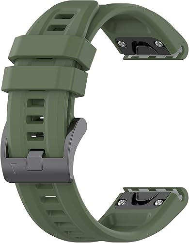 Miniatura 3 de Compatible con Garmin Quatix 7 Pro Bands, Forerunner 965 955 945 Correas de reloj de repuesto de silicona para Garmin Epix Pro 1.850 inFenix 765EPIX