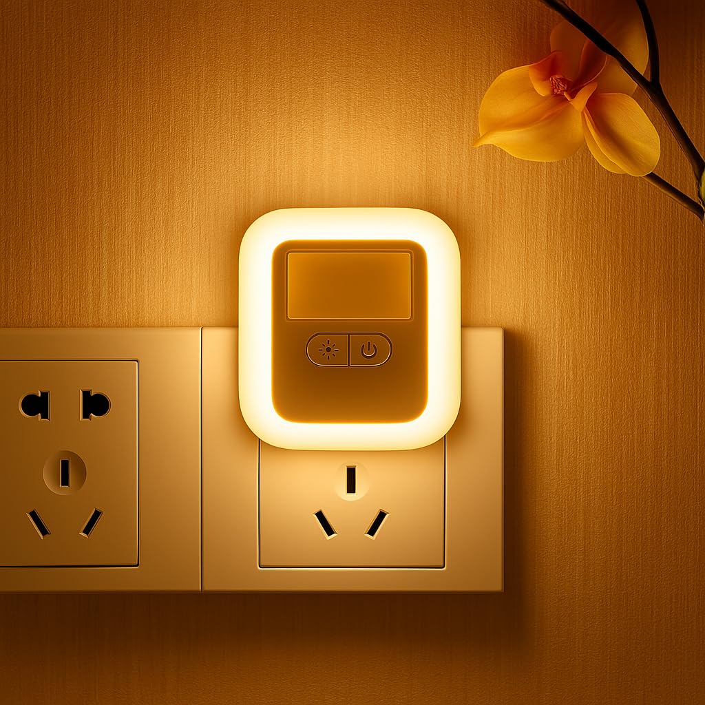 Amazon.co.jp: 千選千品 LED センサー ナイトライト コンセント式 人感