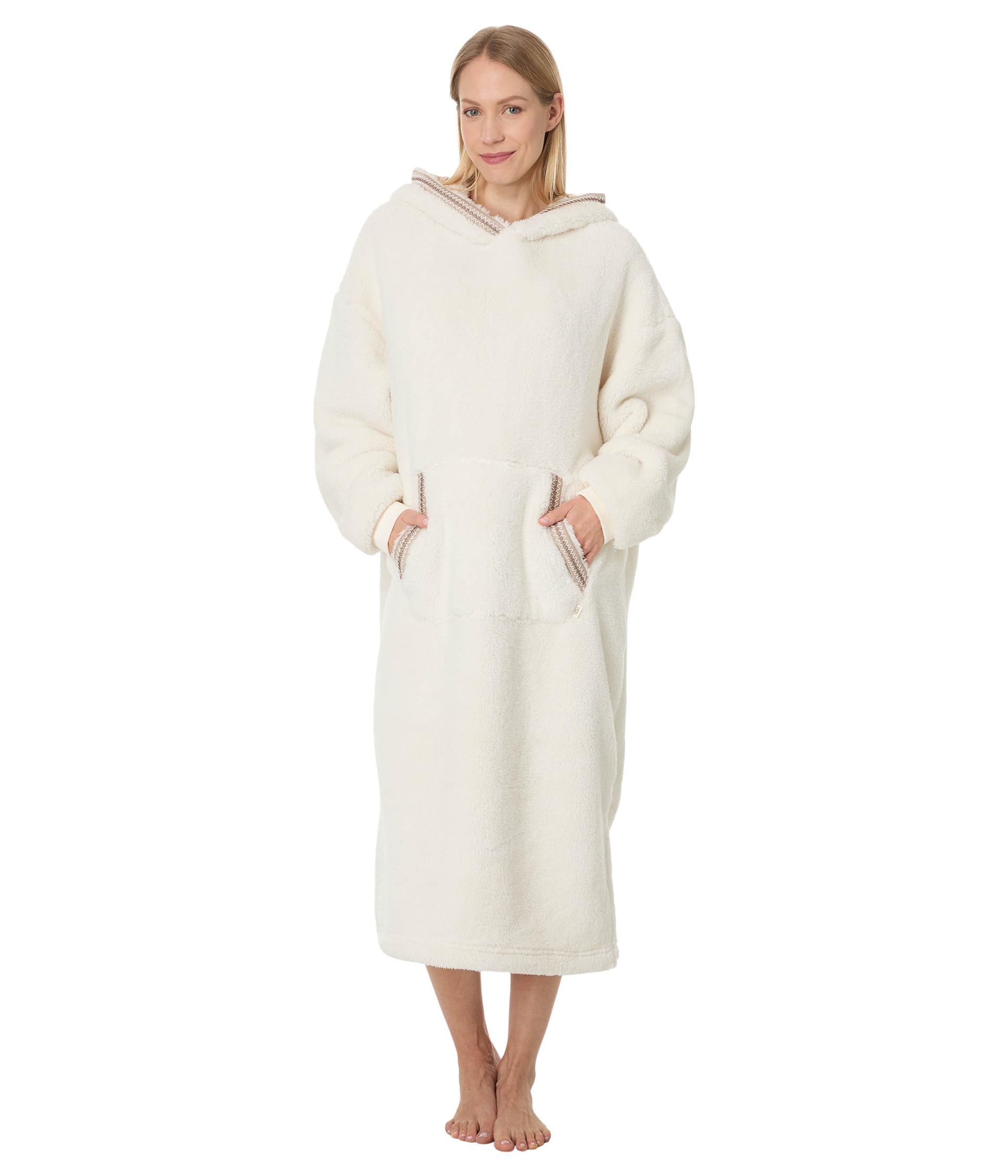 UGG Uggfluff Oversized Hoodie, Cream, XX-Small-X-Small