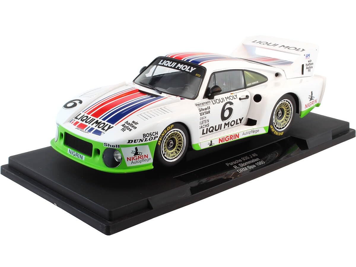 MODELLINO IN SCALA COMPATIBILE CON PORSCHE 935 J N.6 SPA FRANCORCHAMPS 1980 R.STOMMELEN 1:18 MODELCARGROUP MCG18804