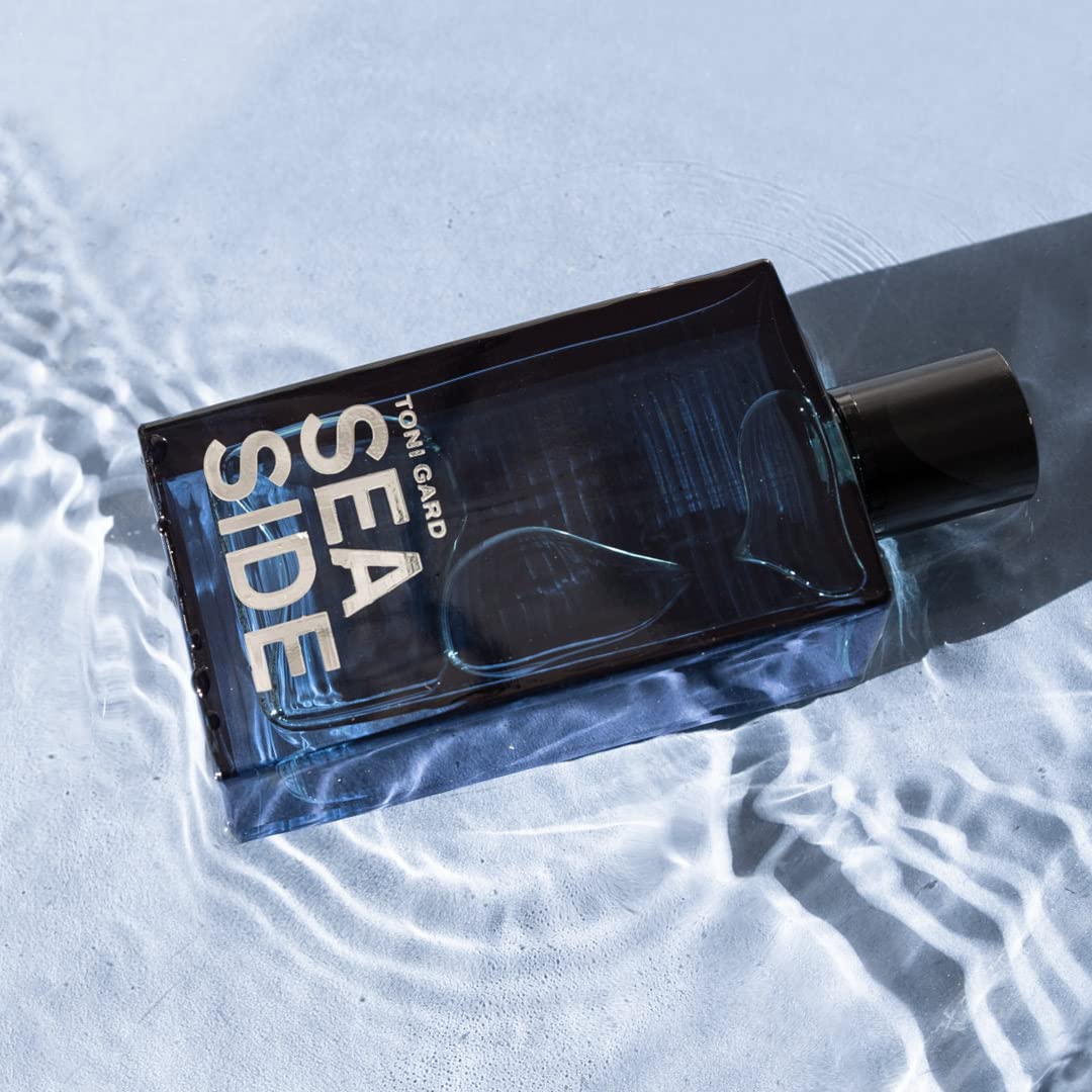 Toni Gard SEA SIDE MAN Eau de Toilette 90 ml - Roter Pfeffer Grapefruit Lavendel Maritime-Akkorde Moschus Herrenduft frisch aquatisch für Ihn